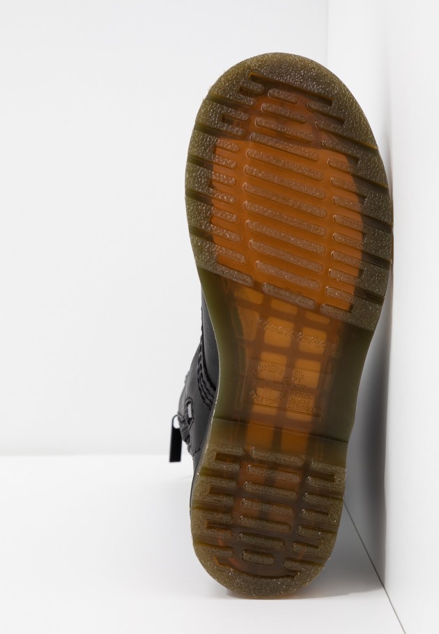 Dr.martens Portugal Virginia Botas Com Atacadores Pretas Outlet Pretas