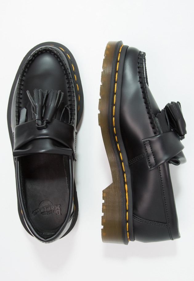 Lisboa Adrian Slip Ons Dr.martens Portugal Black Black