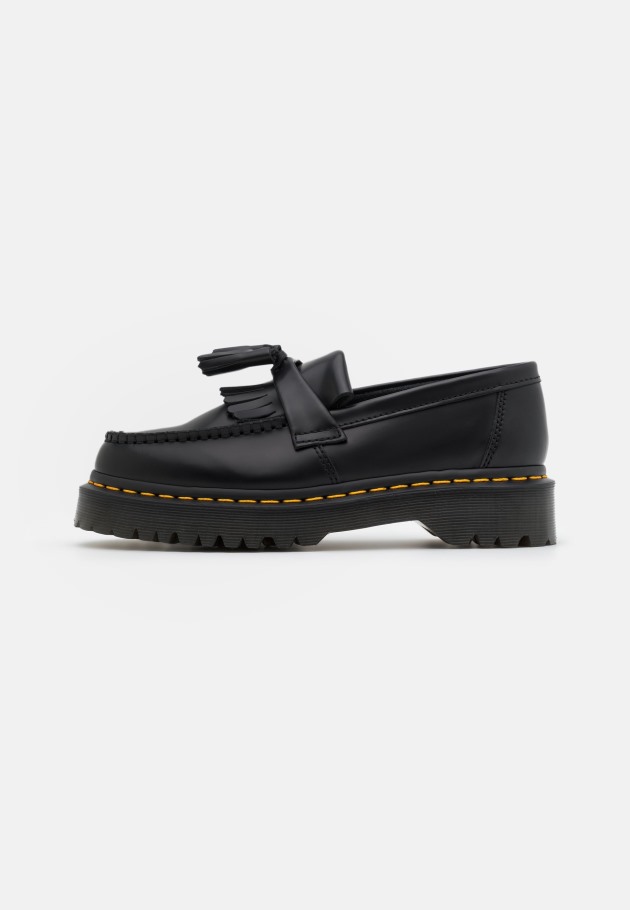 Preto Dr.martens Portugal Adrian Bex Liso Unissex Slip Ons Black Outlet