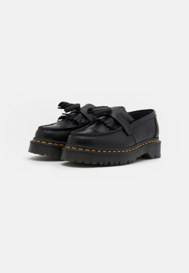 Preto Dr.martens Portugal Adrian Bex Liso Unissex Slip Ons Black Outlet