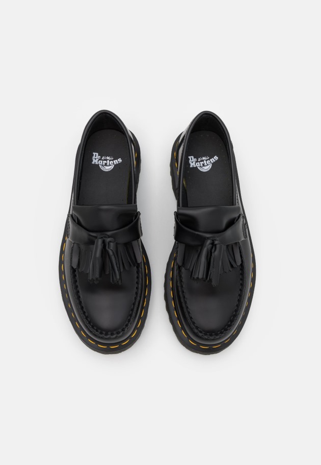 Preto Dr.martens Portugal Adrian Bex Liso Unissex Slip Ons Black Outlet