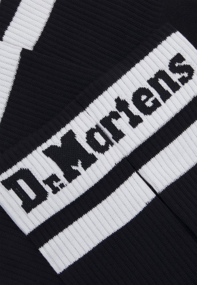 Preto Dr.martens Portugal Atlético 3 Pack De Meias Unissex Outlet Preto