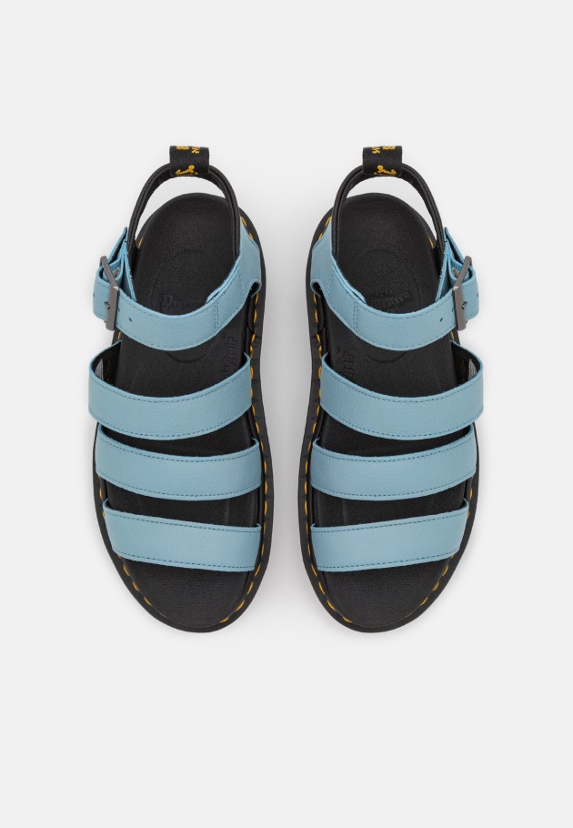 Sandálias Blaire Quad Plataforma Dr.martens Portugal Card Azul Pisa Outlet Azul