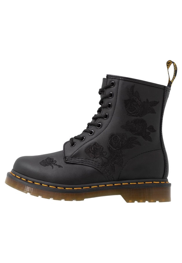 Outlet 1460 Vonda Botins Mono Com Atacadores Dr.martens Portugal Preto Preto