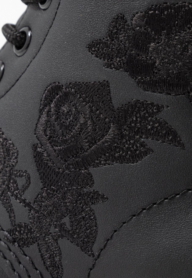 Outlet 1460 Vonda Botins Mono Com Atacadores Dr.martens Portugal Preto Preto