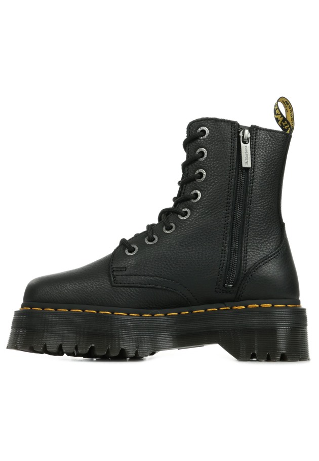 Botins De Plataforma Pretos Dr.martens Portugal Jadon Iii Black Outlet