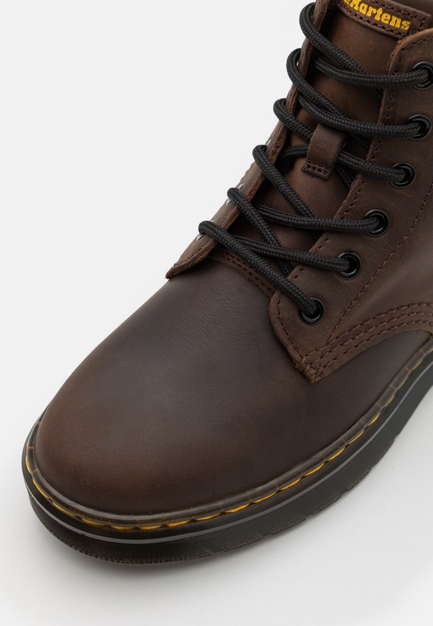 Dr.martens Portugal Thurston Chukka Botins Unissex Com Atacadores Castanho Escuro Castanho Lisboa
