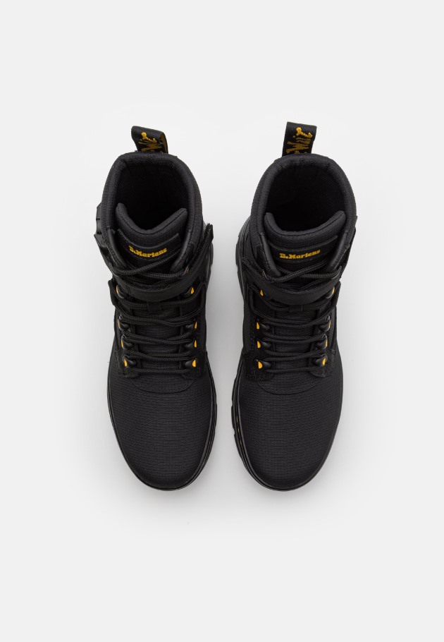 Dr.martens Portugal Combs Tech Ii Botins Unissex Com Atacadores Preto Outlet Preto