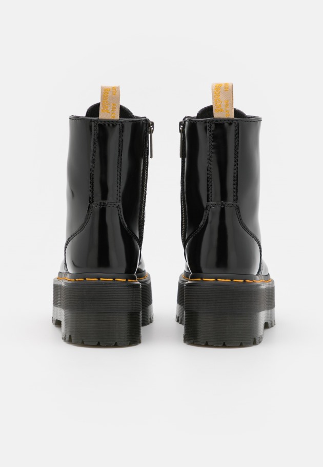 Botins Vegan Jadon Max Plataforma Dr.martens Portugal Preto Oxford Lisboa Preto