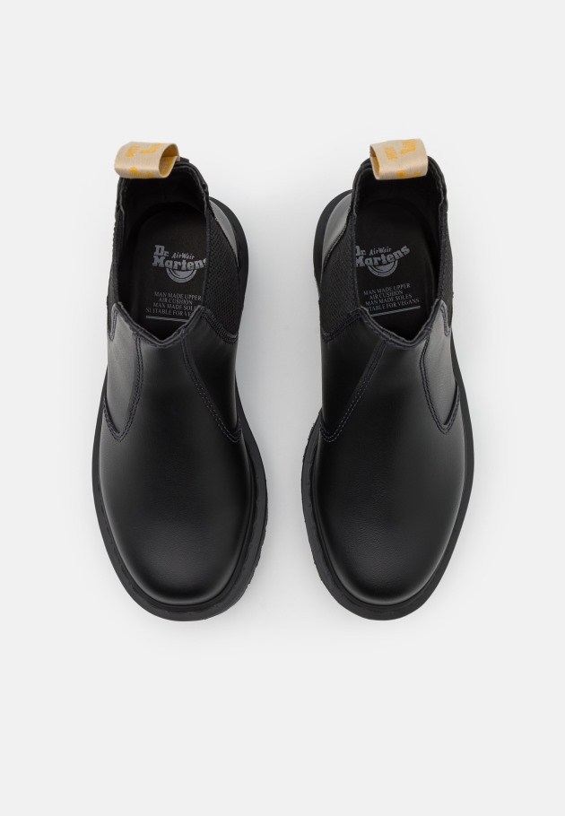 Lisboa Preto Dr.martens Portugal 2976 Botins Quad Plataforma Unissexo Preto