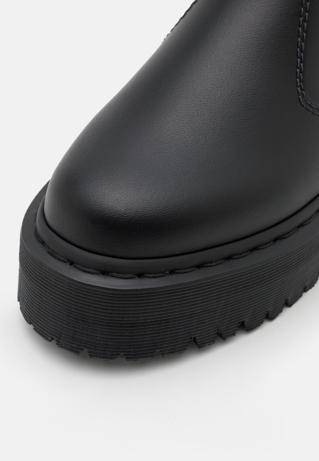 Lisboa Preto Dr.martens Portugal 2976 Botins Quad Plataforma Unissexo Preto