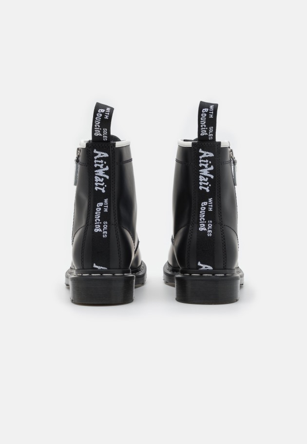 Lisboa 1460 Botins Com Fecho De Correr Dr.martens Portugal Preto Liso Preto