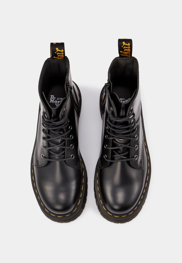 Lisboa Dr.martens Portugal Botins Plataforma Jadon Preto Preto