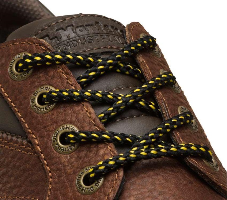 Amarelo Lisboa 100cm Caixa Indust Rendas Dr.martens Portugal Preto