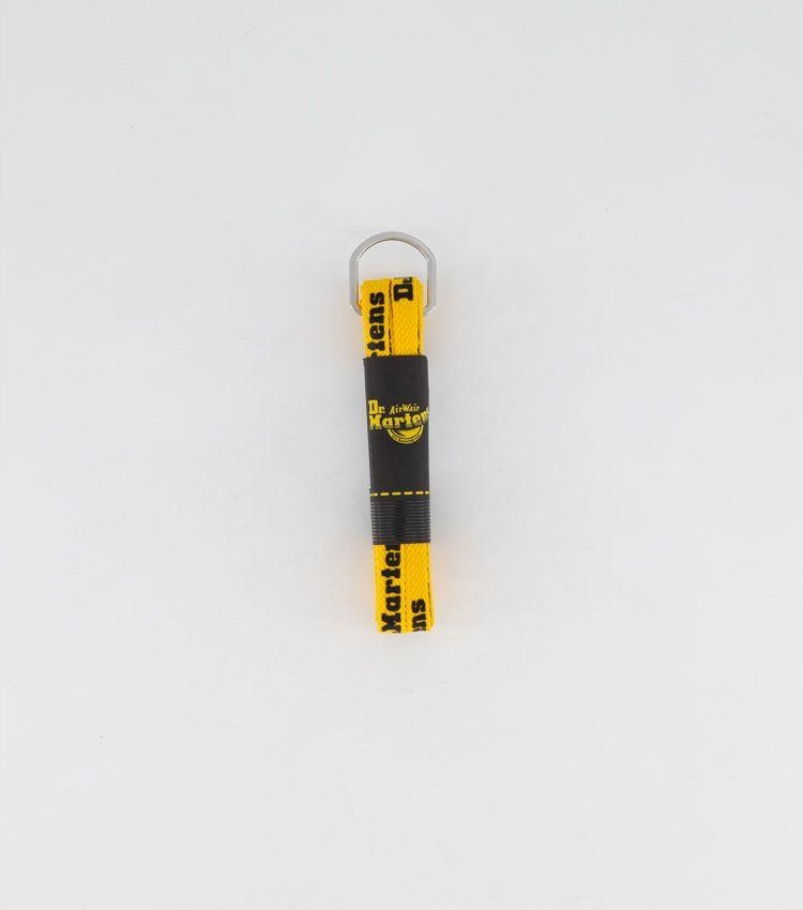 140cm Logótipo Atacadores Planos (8 10 Olhos) Dr.martens Portugal Amarelo-preto Preto Outlet