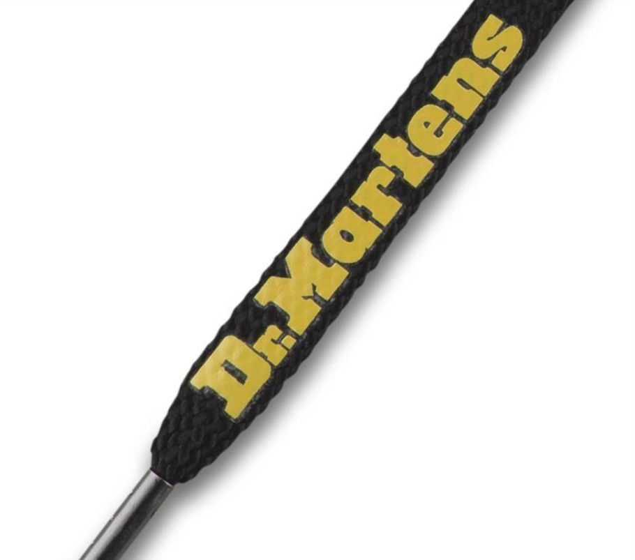 140cm Logótipo Atacadores Lisos Dr.martens Portugal Preto-amarelo Lisboa Preto