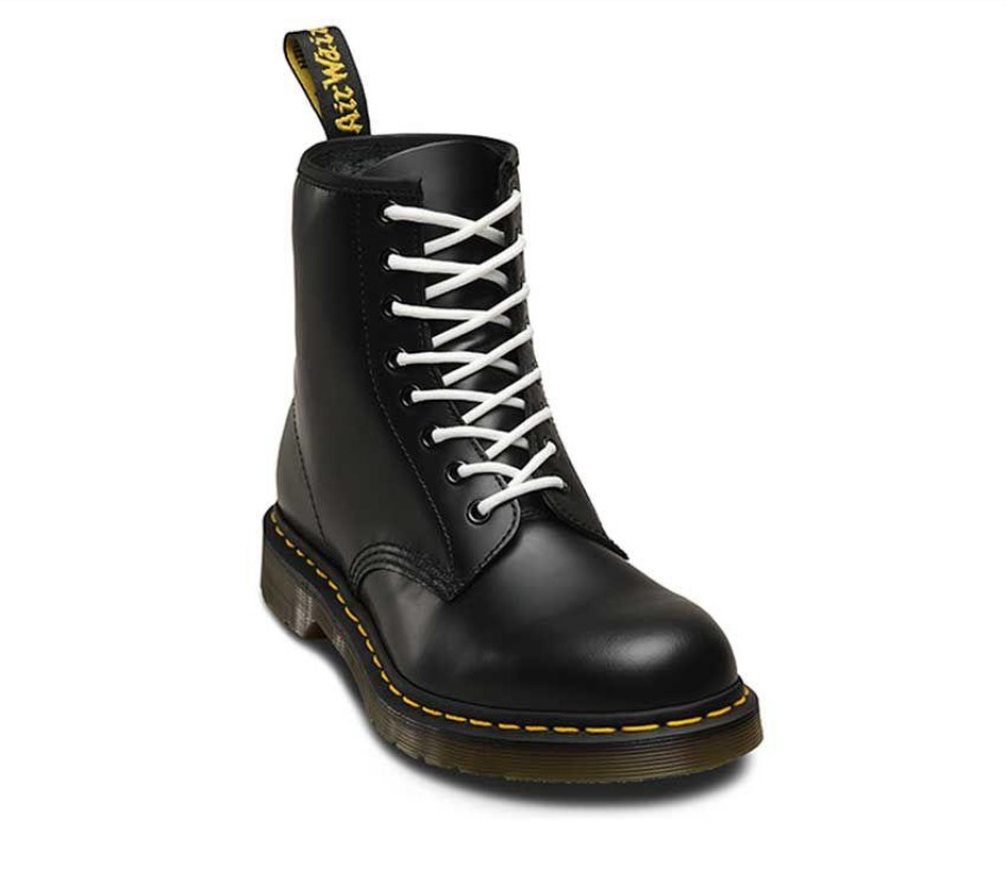 Saída 140cm Atacadores Redondos (8 10 Olhos) Dr.martens Portugal Branco Redondo Castanho
