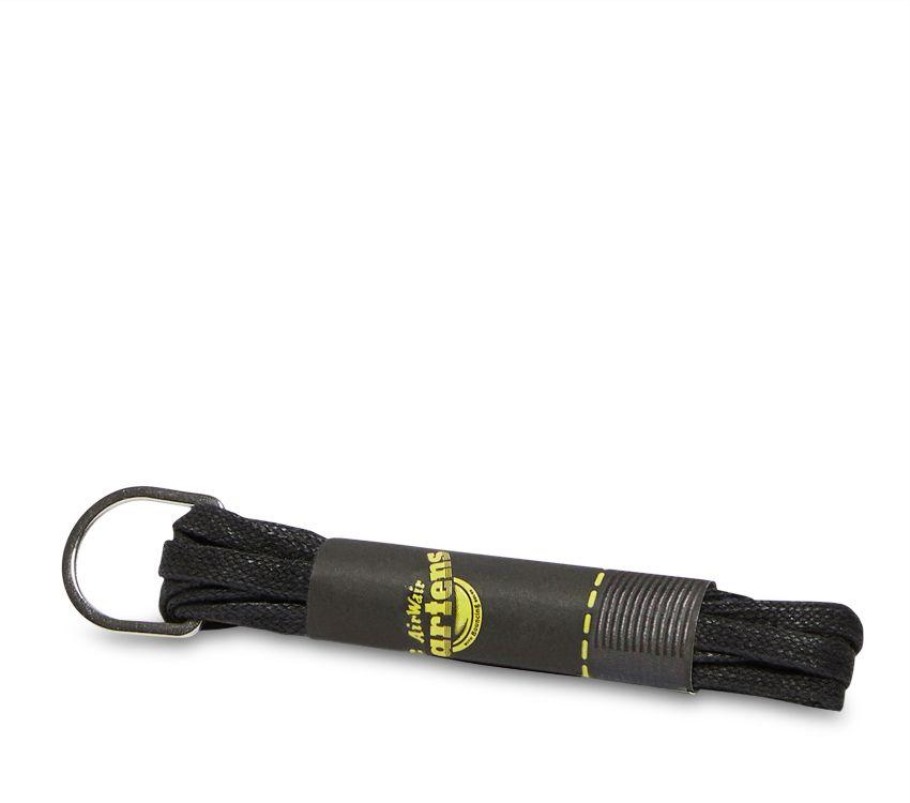 Preto Dr.martens Portugal 65cm Atacadores Pretos Encerados Micro