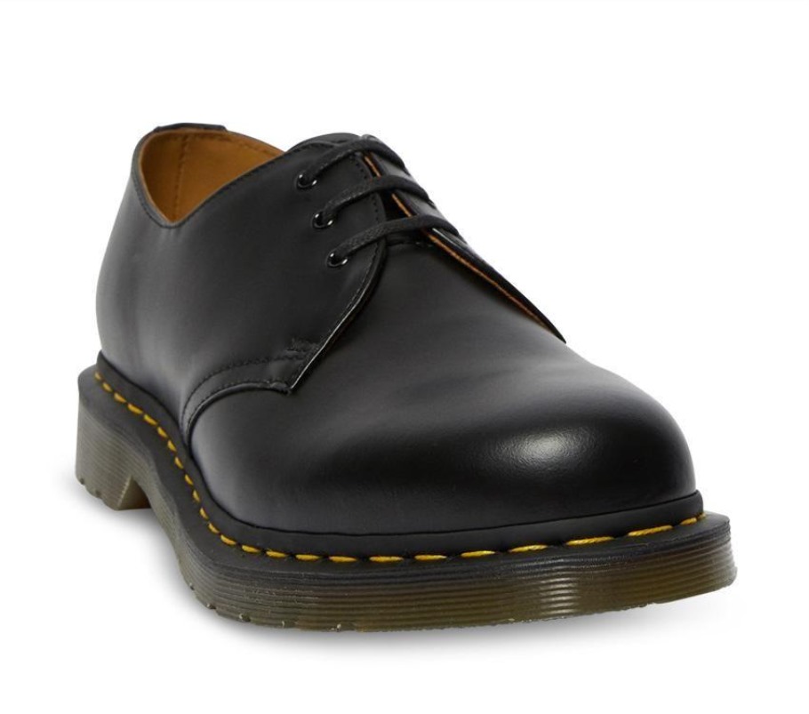 Preto Dr.martens Portugal 65cm Atacadores Pretos Encerados Micro