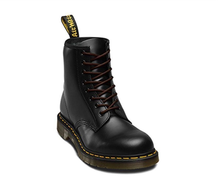 Preto Outlet Castanho Redondo Dr.martens Portugal 55 Atacadores Redondos (8 10 Olho)