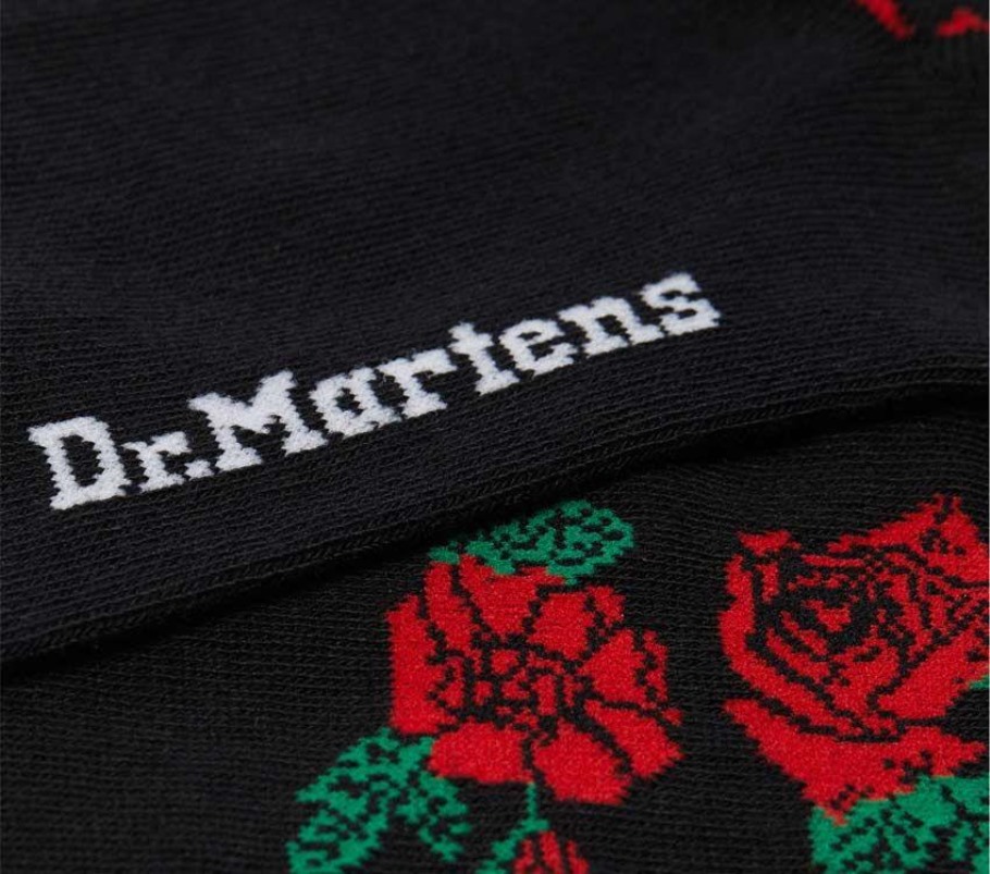 Dr.martens Portugal Vonda Meia Curta Preta Preta Lisboa Multi