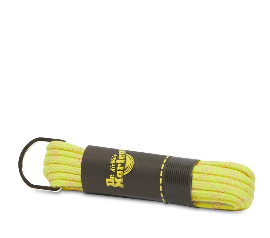 140cm Amarelo Pop Renda Dr.martens Portugal Amarelo Pop Poliéster Preto Lisboa