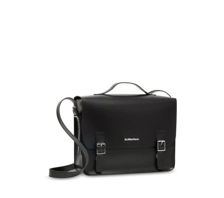 Bolsa Mensageiro Com Caixa De Saída Preta Dr.martens Portugal Black
