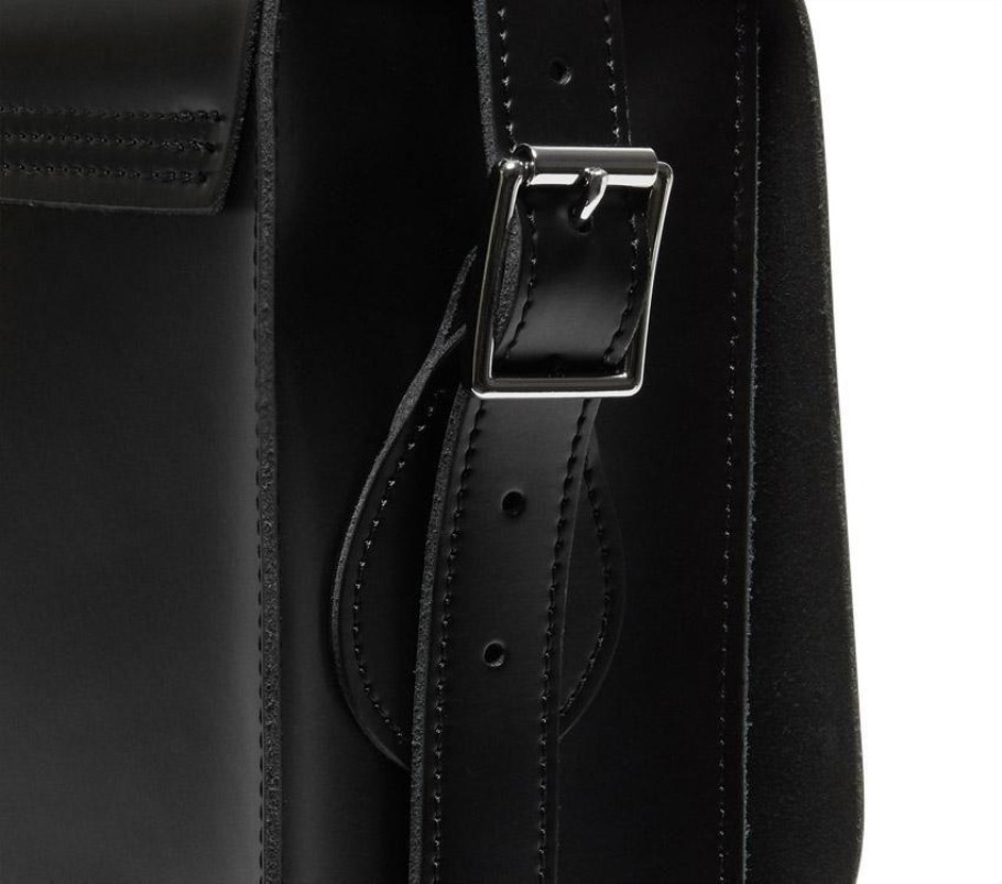 Bolsa Mensageiro Com Caixa De Saída Preta Dr.martens Portugal Black