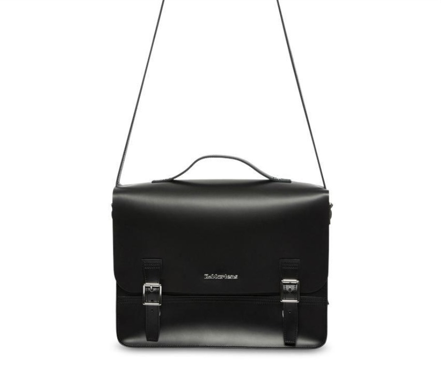Bolsa Mensageiro Com Caixa De Saída Preta Dr.martens Portugal Black