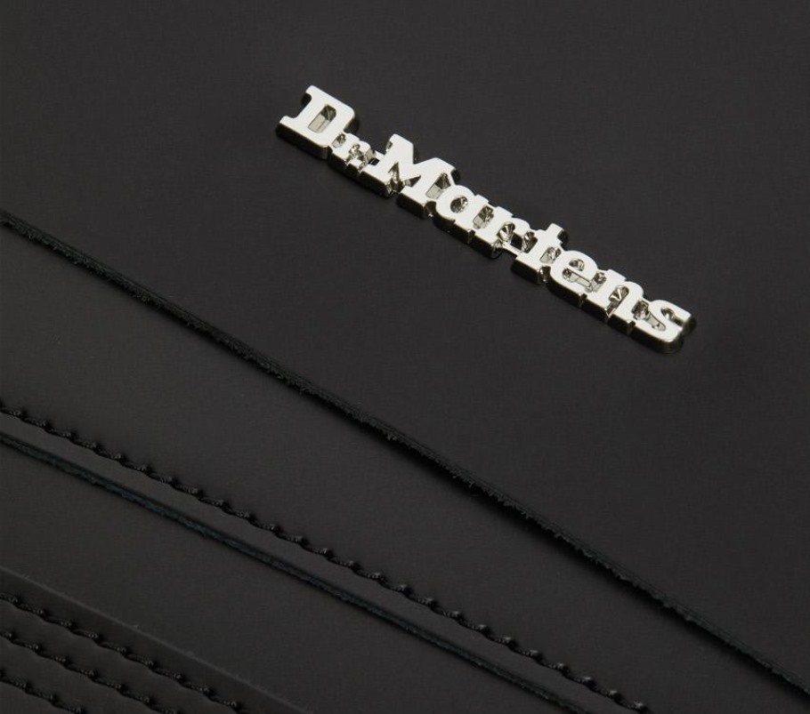 Bolsa Mensageiro Com Caixa De Saída Preta Dr.martens Portugal Black