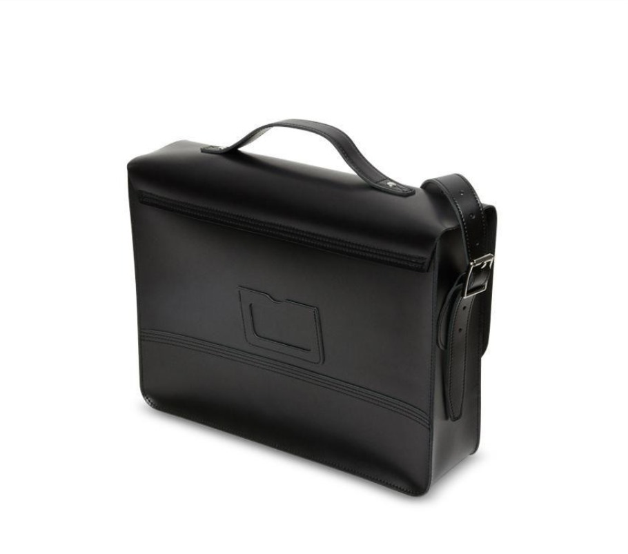 Bolsa Mensageiro Com Caixa De Saída Preta Dr.martens Portugal Black