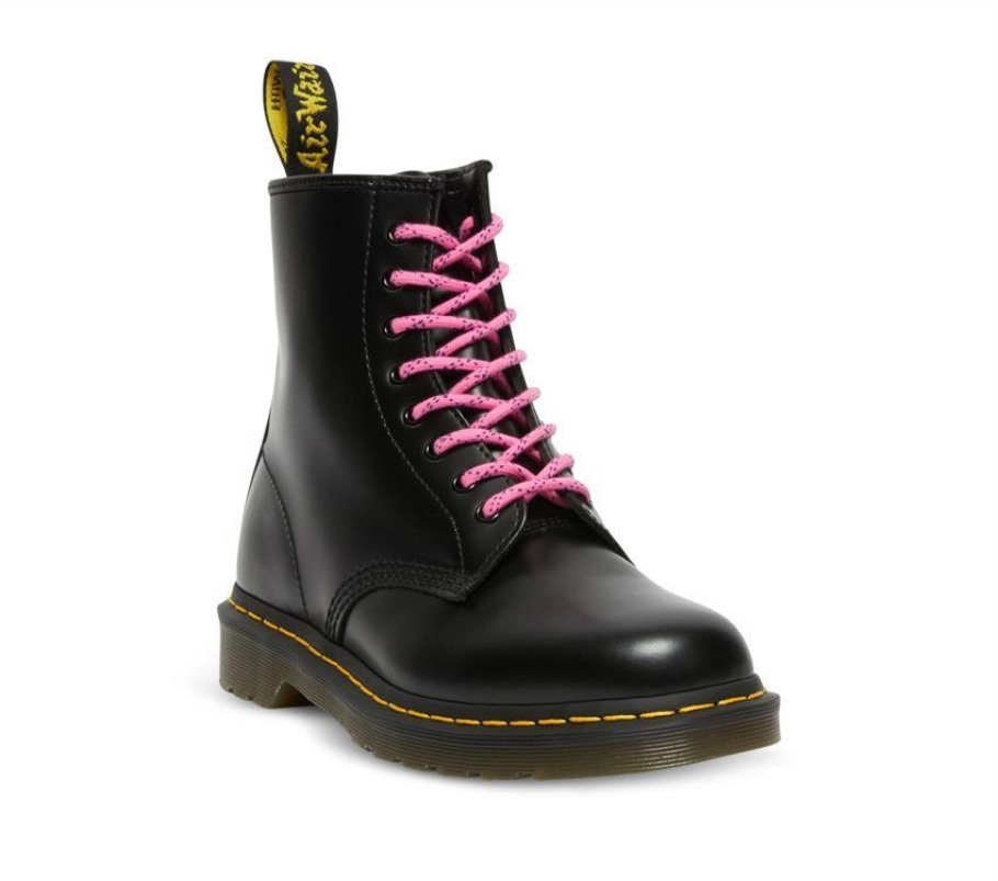 Dr.martens Portugal 140cm Rosa Pop Renda Rosa Pop Poliéster Lisboa Preto