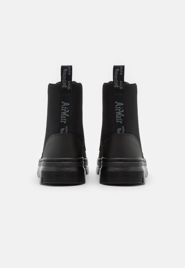 Preto Lisboa Dr.martens Portugal Combs Ii Botins Unissex Com Atacadores Pretos