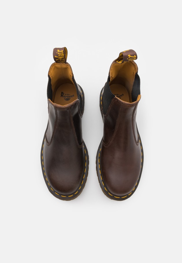 Dr.martens Portugal 2976 Bex Botins Clássicos Unissex Castanho Escuro Marrom Outlet Marrom