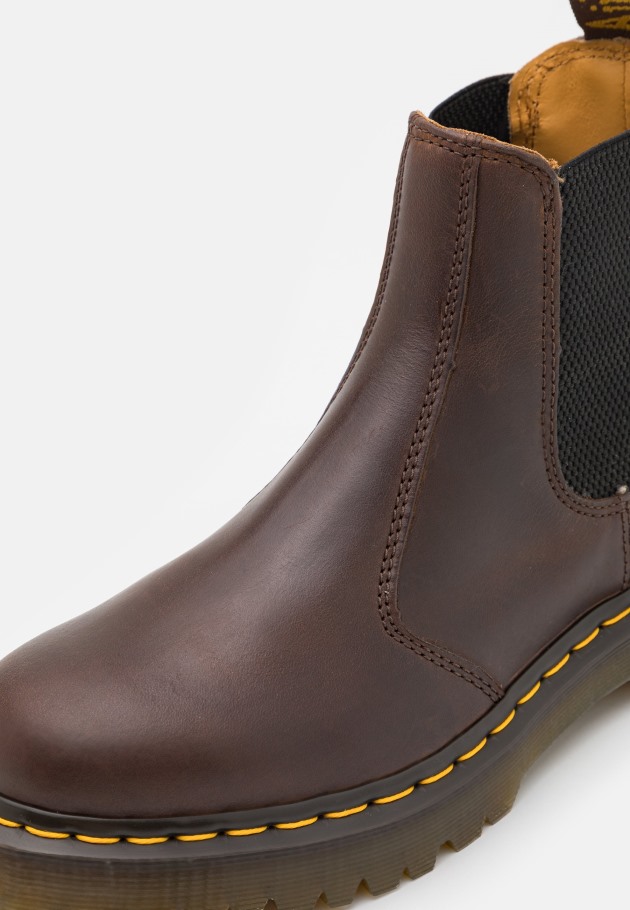 Dr.martens Portugal 2976 Bex Botins Clássicos Unissex Castanho Escuro Marrom Outlet Marrom