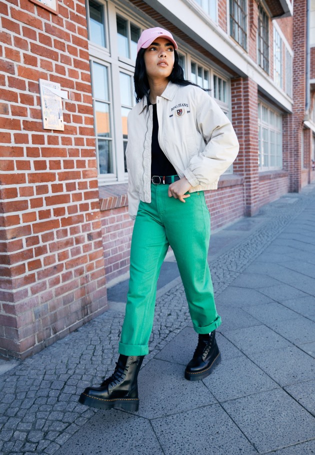 Botins Pretos Dr.martens Portugal Jadon Hi Plataforma Preto