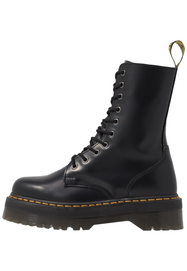 Botins Pretos Dr.martens Portugal Jadon Hi Plataforma Preto