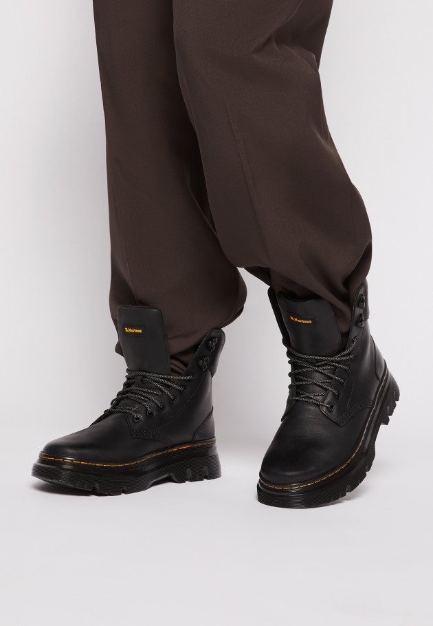 Tarik Wyoming Botins Unissex Com Atacadores Dr.martens Portugal Black Black Lisboa