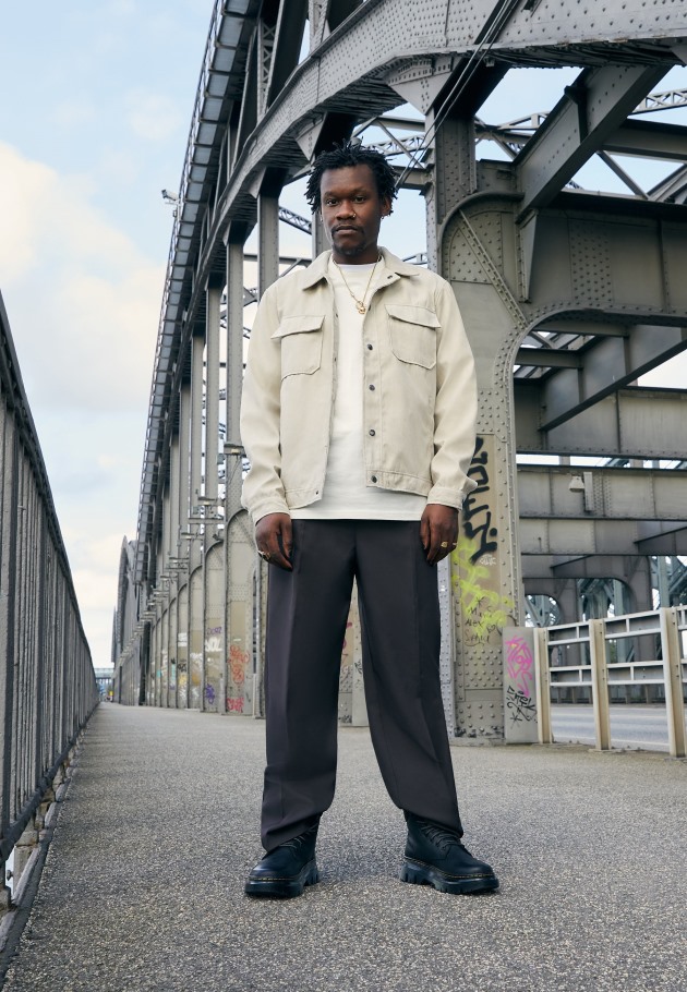 Tarik Wyoming Botins Unissex Com Atacadores Dr.martens Portugal Black Black Lisboa