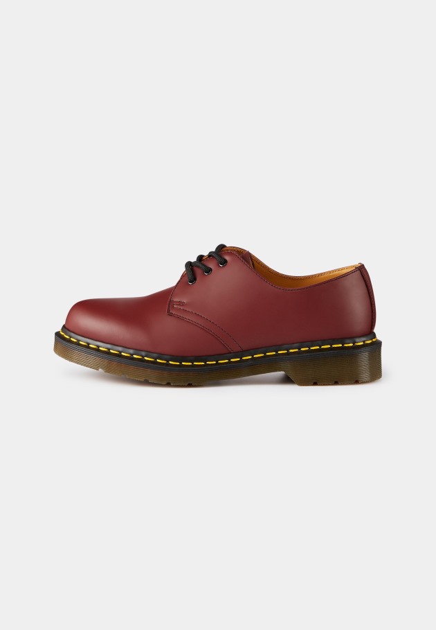Lisboa 1461 Sapato 3 Olhos Casual Com Atacadores Dr.martens Portugal Vermelho Cereja
