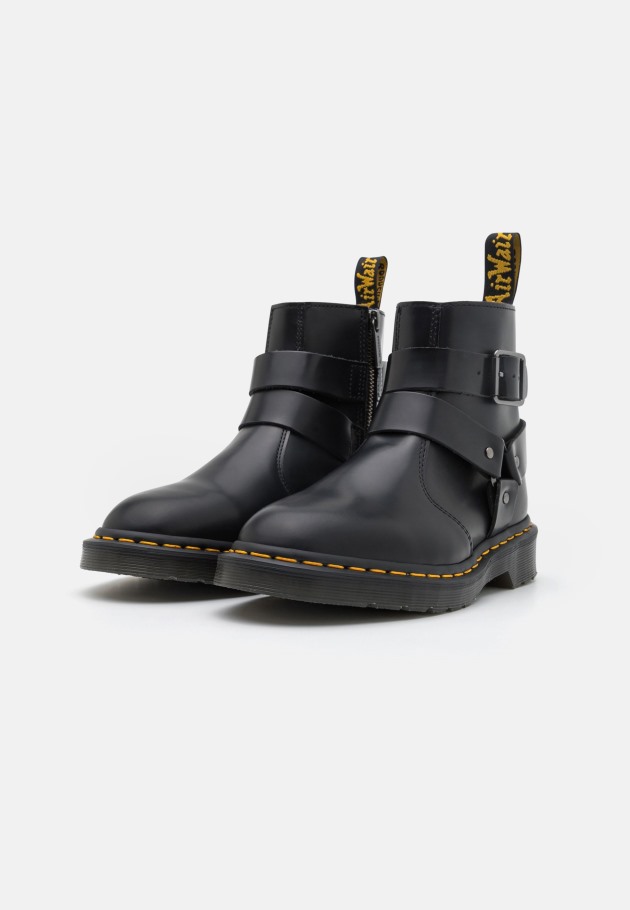 Outlet James Botins Unissex Classic Dr.martens Portugal Preto Preto