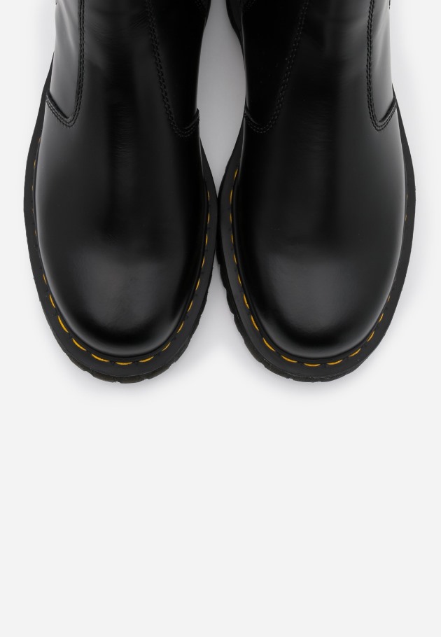 Botins Preto Liso Dr.martens Portugal 2976 Bex Classic Lisboa Preto
