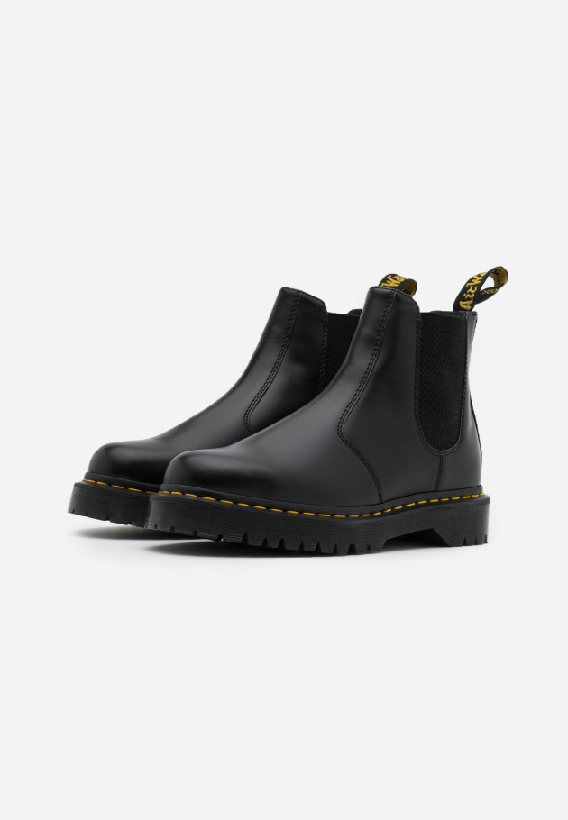 Botins Preto Liso Dr.martens Portugal 2976 Bex Classic Lisboa Preto