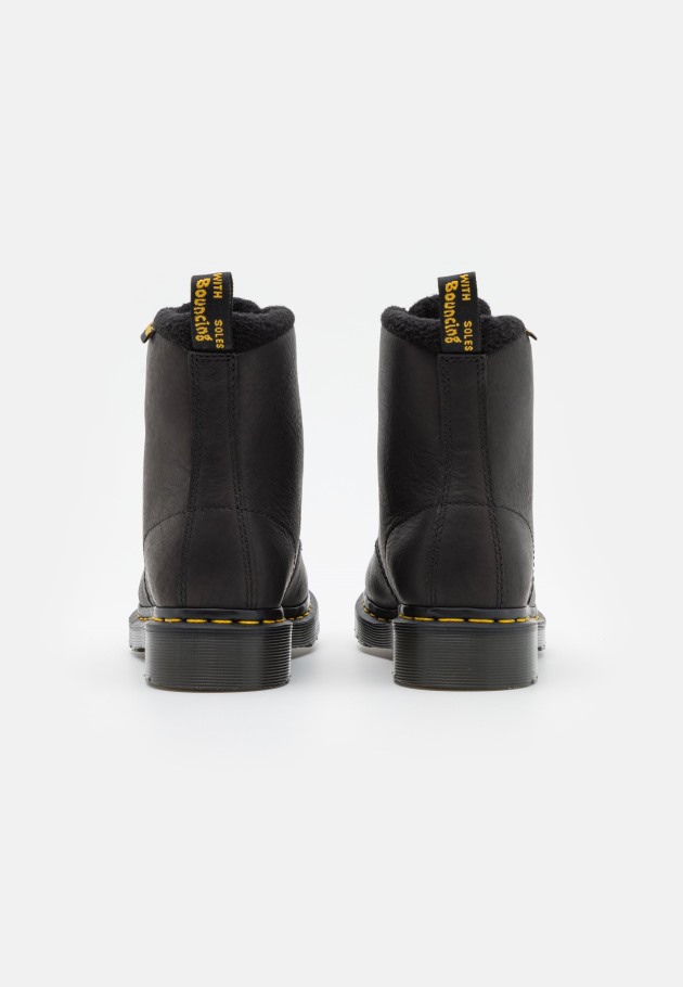 Outlet Dr.martens Portugal 1460 Pascal Valor Wp Botins Unissex Com Atacadores Preto Preto