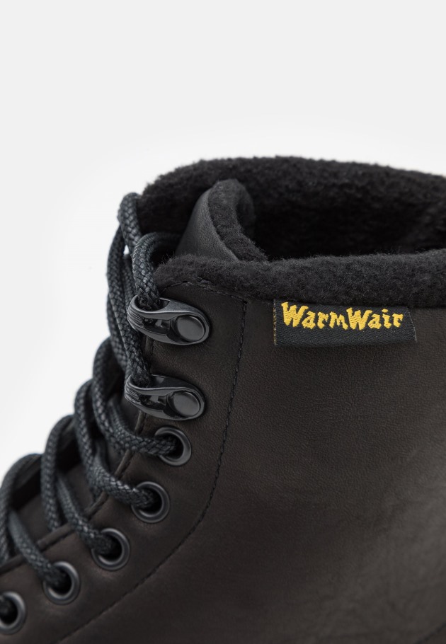 Outlet Dr.martens Portugal 1460 Pascal Valor Wp Botins Unissex Com Atacadores Preto Preto