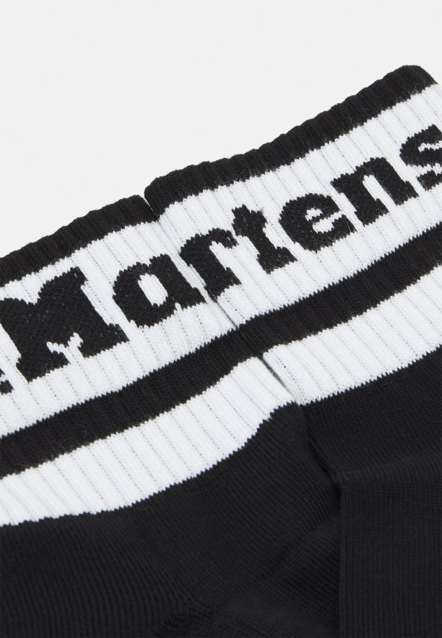 Preto Lisboa Dr.martens Portugal Short Atlético Unissex 3 Pack De Meias Pretas