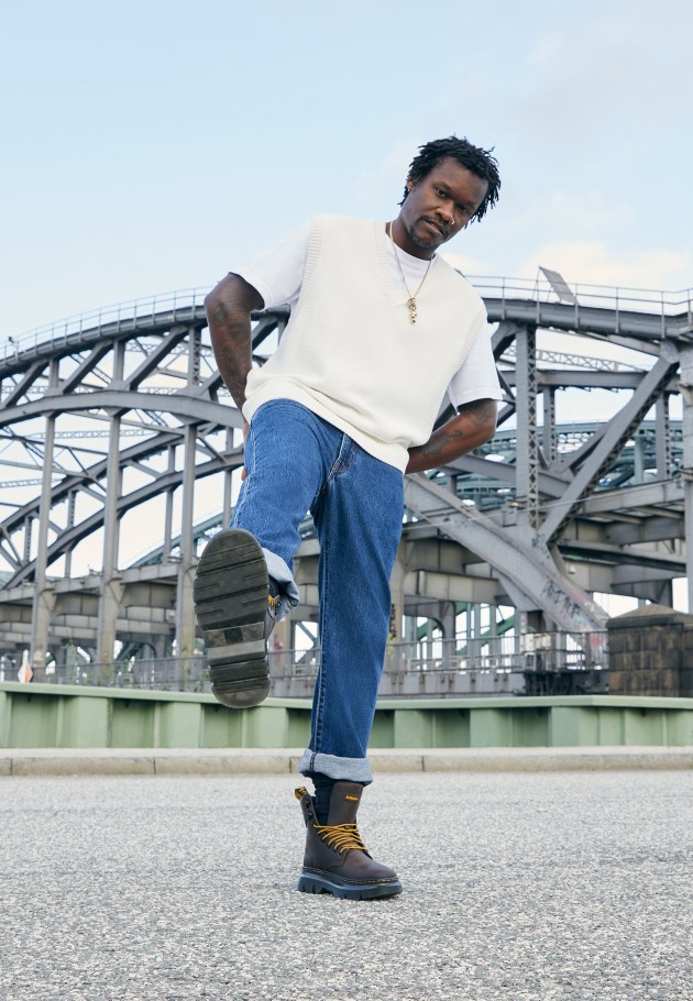 Lisboa Tarik Wyoming Botins Unissex Com Atacadores Dr.martens Portugal Gaucho Gaucho