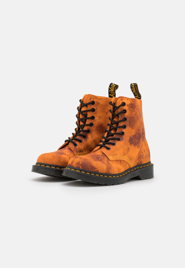 Botins Outlet 1460 Pascal Classic Dr.martens Portugal Laranja Queimado