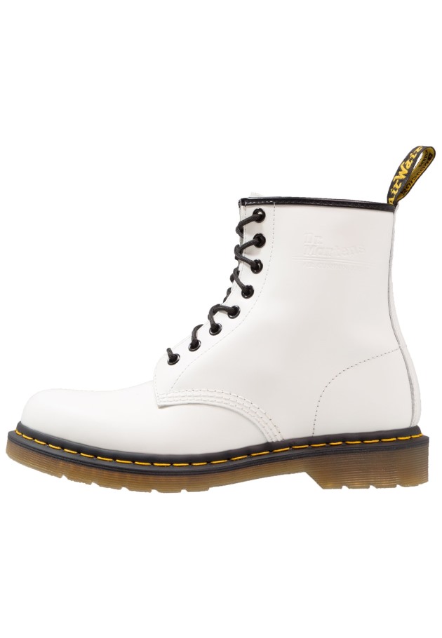 Branco Dr.martens Portugal 1460 Botins 8 Olhos Com Atacadores Lisboa Branco