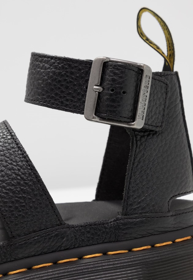 Sandálias Pretas Lisboa Pretas Tia Sally Dr.martens Portugal Clarissa Quad Plataforma